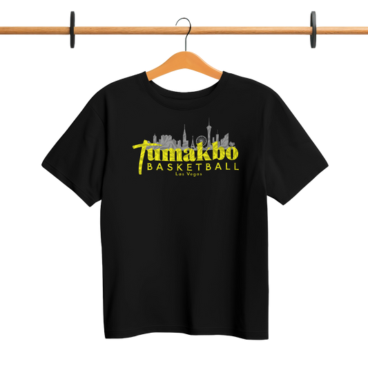 TumaKbo City Skyline Basketball T-Shirt