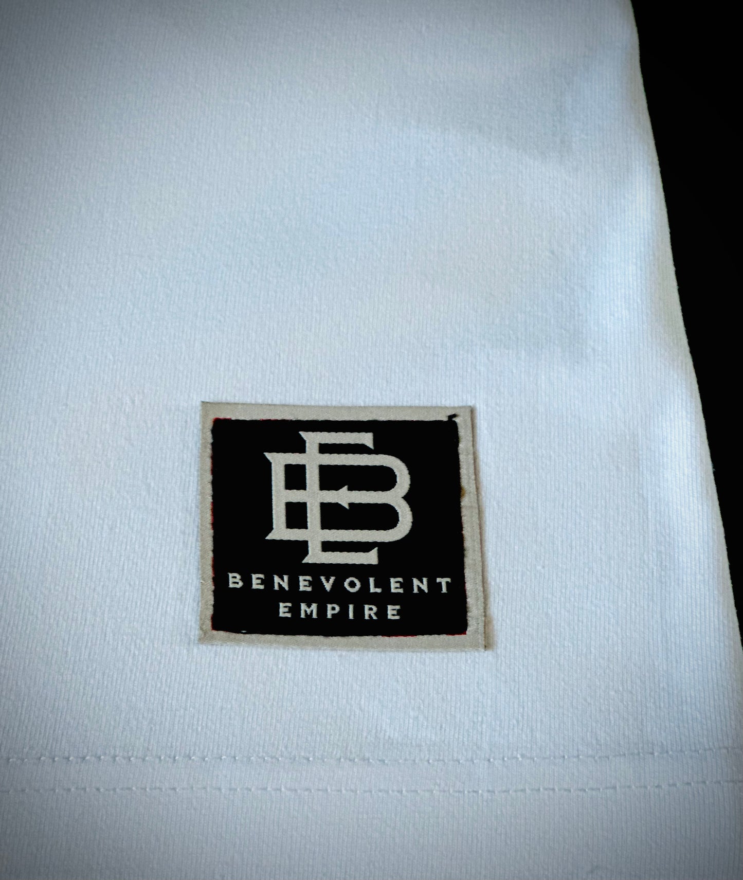 White Customizable Benevolent Empire Heavyweight Tee